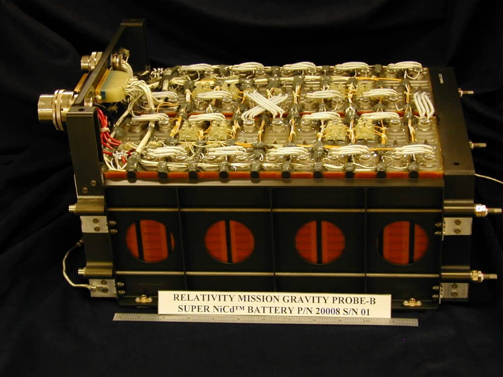 Relativity Mission Spacecraft Battery S/N 01 - Left Side View