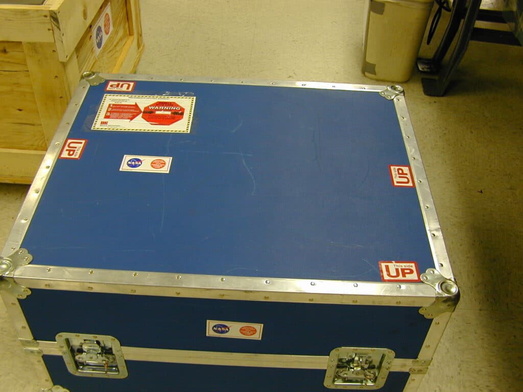 Gravity Probe B Environment Controlled Packaging Container for Einstein Mission Battery - Eagle-Picher P/N 20008
